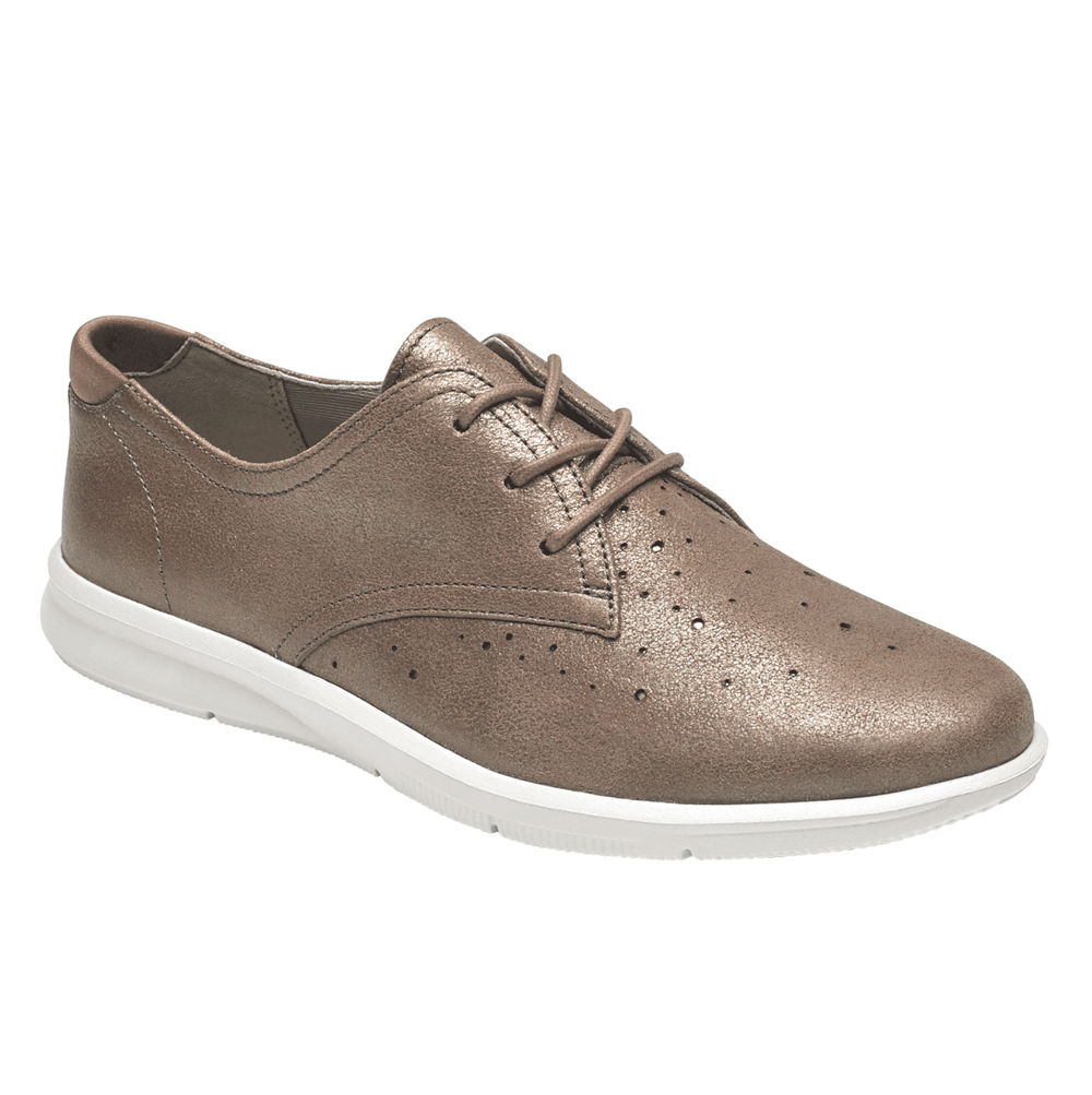 Rockport Oxfords Dam Beige - Ayva - JWCKH6749